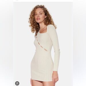 Cotton Citizen capri cut out dress. Brand new with tags. XS